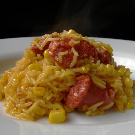 Arroz  Com Calabresa