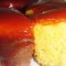 Bolo de Fubá Com Calda de Goiabada