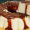 Manjar com Calda de Chocolate